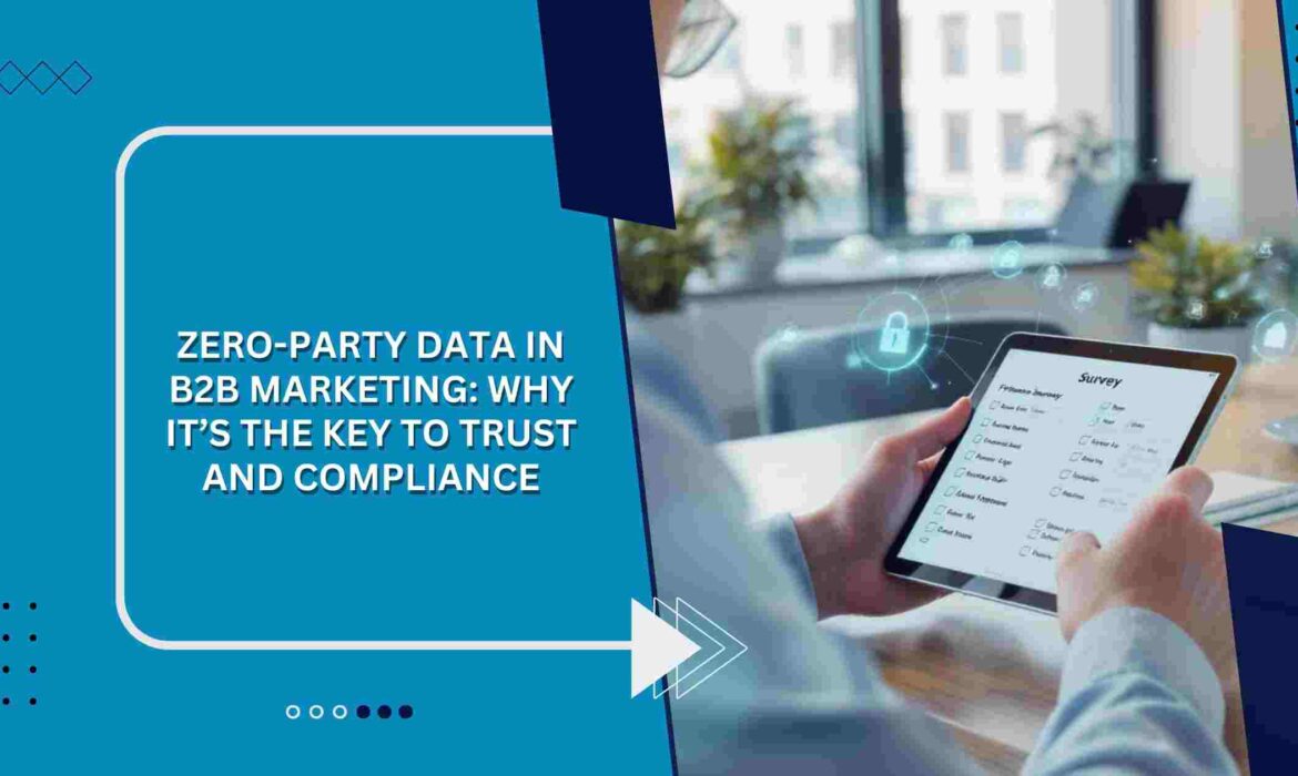 Zero-Party Data in B2B Marketing