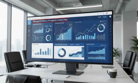 Firmographic Data vs Demographic and Intent Data